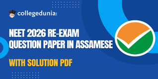 NEET Re-Exam 2026 Question Paper in Assamese: Download Answer Key with Solutions PDF